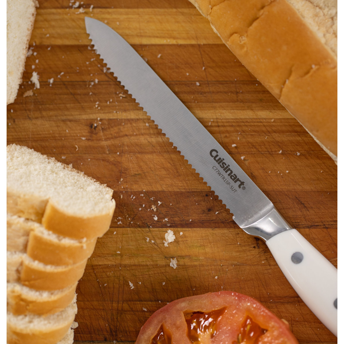 Cuisinart 15-Pc Stainless Steel Knife Block Set